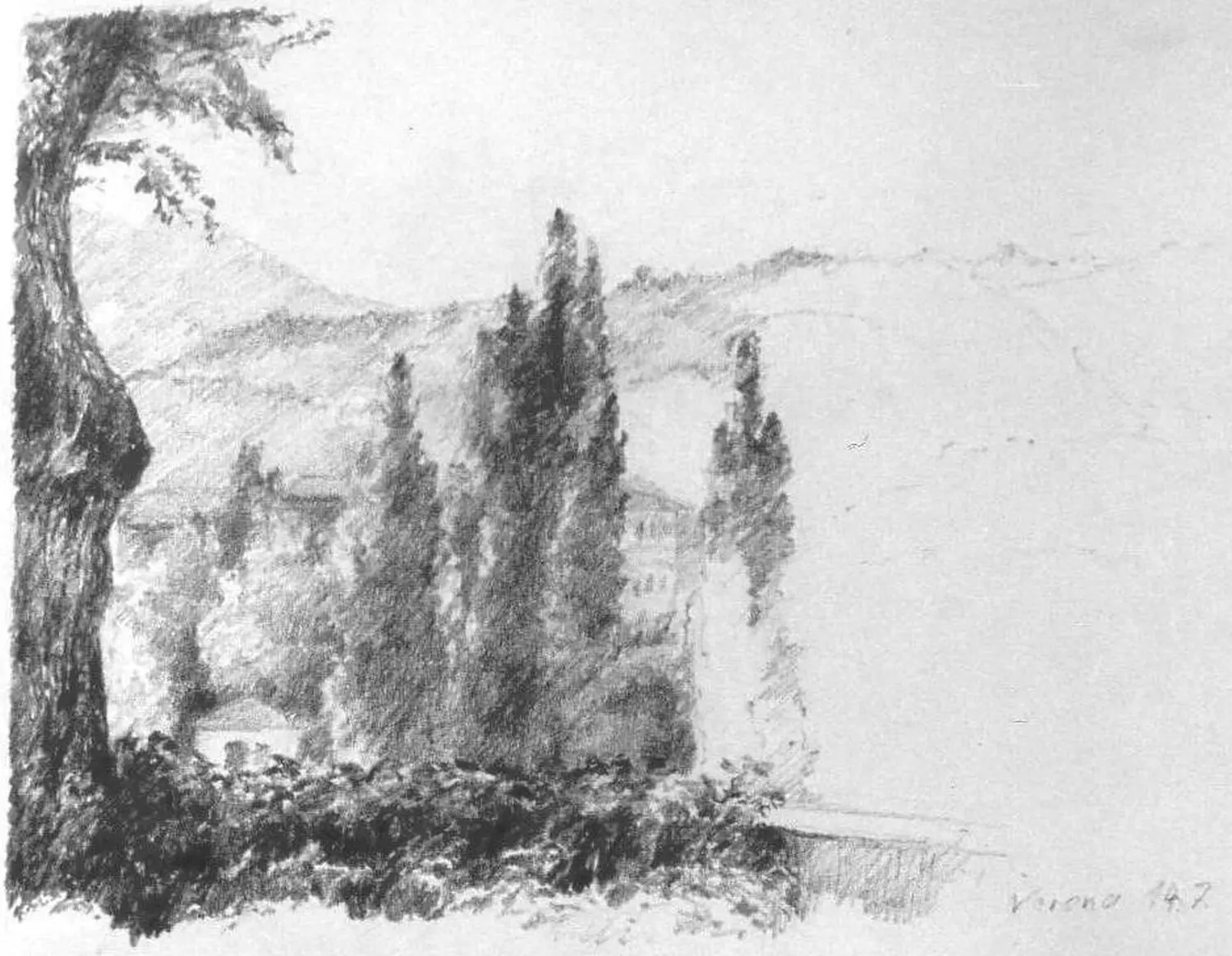 ´Verona´ Bleistiftzeichnung