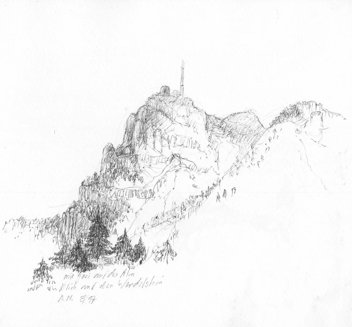 ´Wendelstein´ (Bayrischzell)  Kugelschreiber