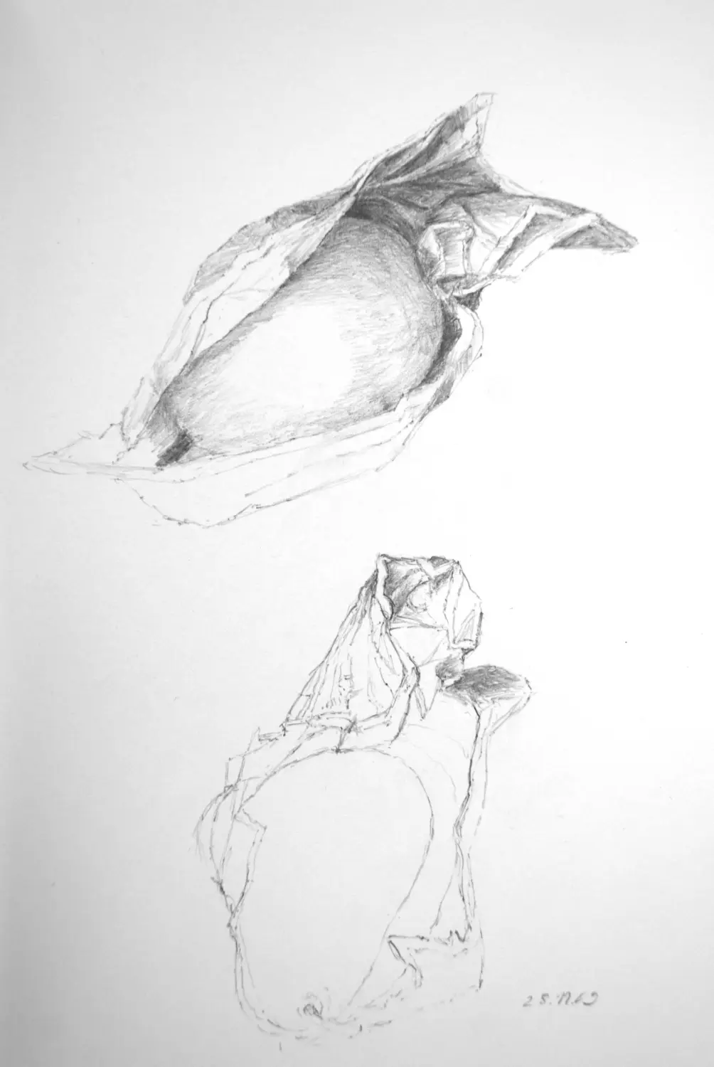 ´Birne´   (Bernried)  Bleistiftzeichnung