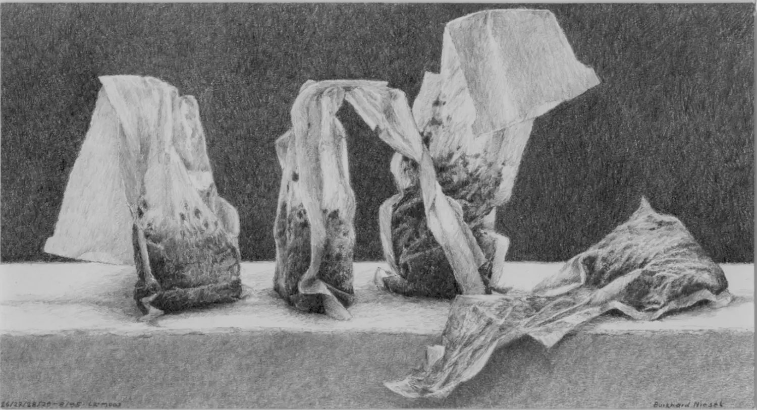 ´Teebeutel´(Langeoog)  Bleistiftzeichnung